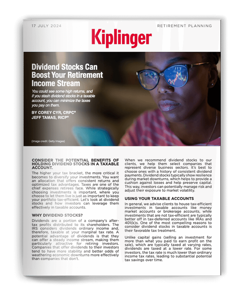 Ideal retirement Solutions - Kiplinger Article